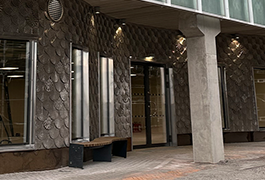 Fasad lokal bottenplan Hyllieäng